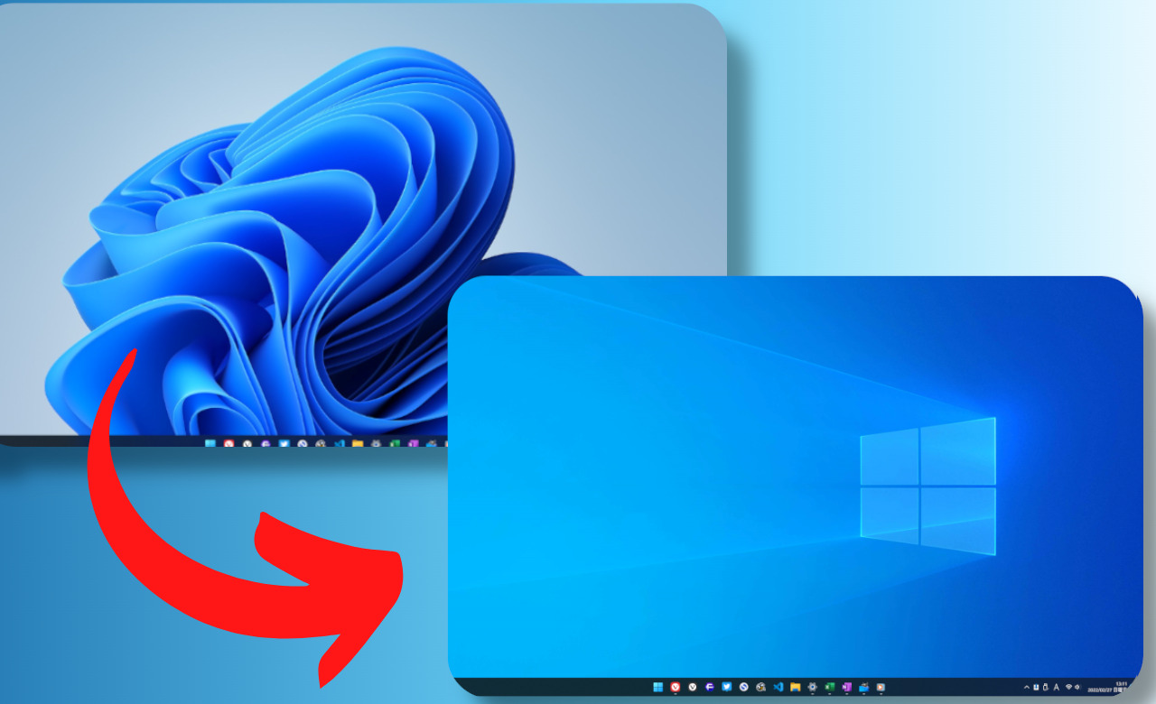 Windows11 Windows10の壁紙を適用して元の画像に戻す方法 ナポリタン寿司のpc日記