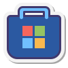 「Microsoft Store」のアイコン画像（icons8）