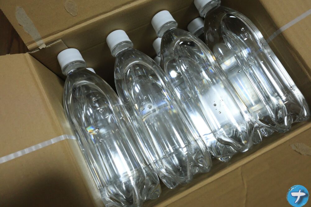 2025年1月に購入した「by Amazon 炭酸水 500ml×24本」の写真